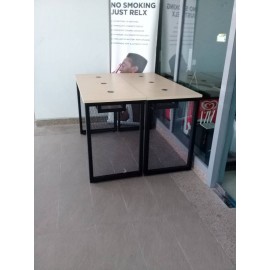 OPPA ISLAND TABLE c/w 2" HOLE (X3) WITH BOTTOM BOX